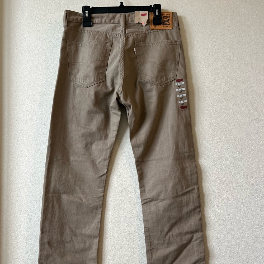 Levi’s pants Men’s size 33x32 (NEW)